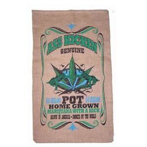 Ass Kickin Genuine Novelty Burlap Bag 💸